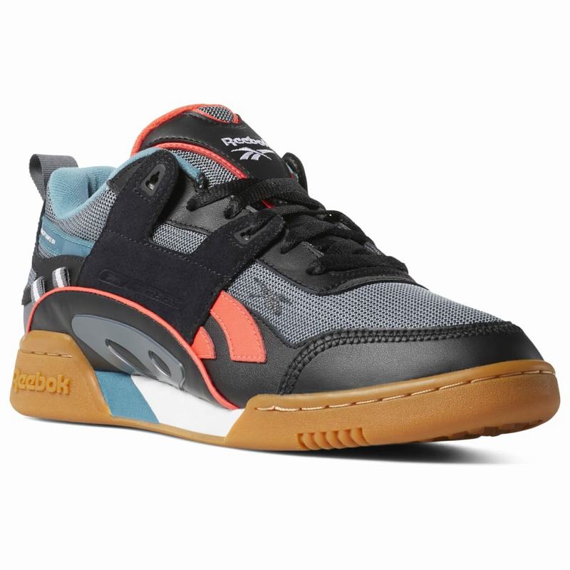 Tenisi Reebok Workout Plus Ati 90s Dama Negrii/Rosii Romania GS9938ZH